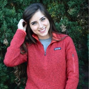 Red Patagonia better sweater
